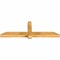 Ekena Millwork Eugene Rough Sawn Timber Gable Bracket, Western Red Cedar, 60"W x 20"H x 4"D x 4"F, 8/12 Pitch GBW060X20X0404EUG00RWR - alternate 5
